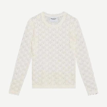 Obeline Pullover - Ecru - Galvanic.co