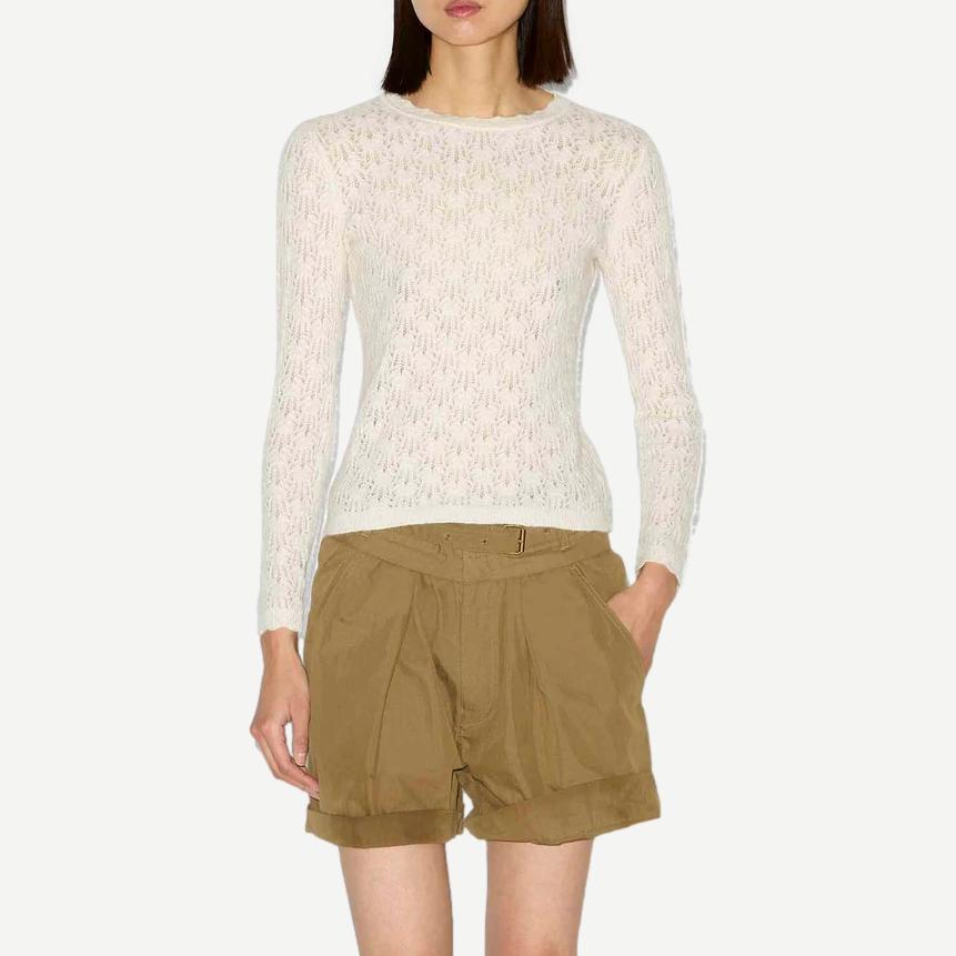 Obeline Pullover - Ecru - Galvanic.co