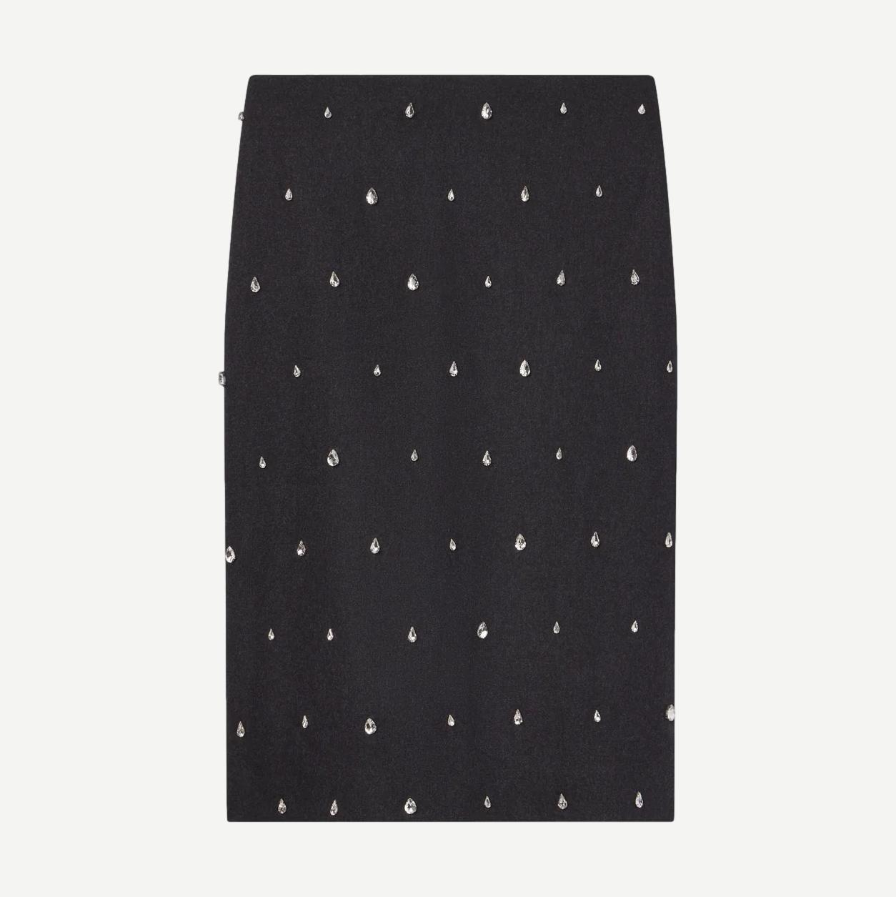 Opal Skirt - Charcoal - Galvanic.co