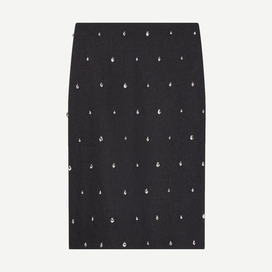 Opal Skirt - Charcoal - Galvanic.co