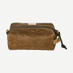 Tin Cloth Travel Kit - Dark Tan - Galvanic.co