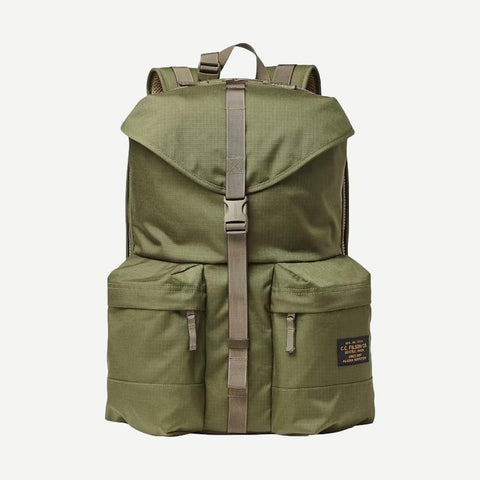 Ripstop Nylon Backpack - Surplus Green - Galvanic.co