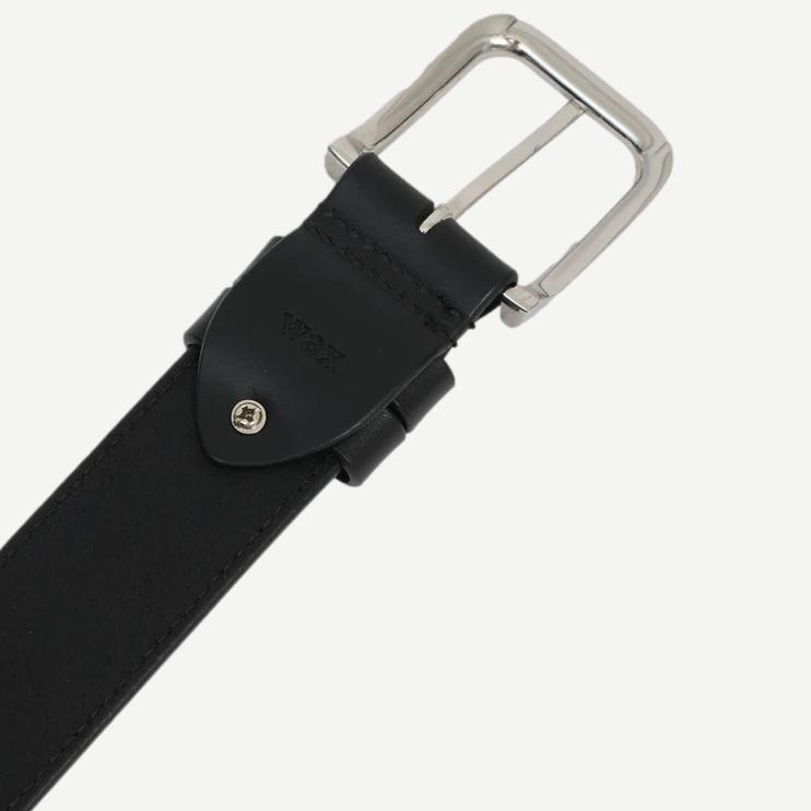 Paton Leather Belt - Black - Galvanic.co