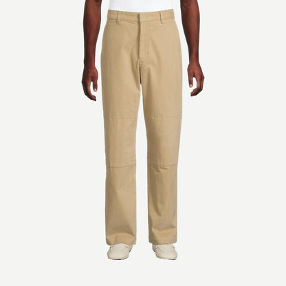 Peached Cotton Henry Pant - Mustard - Galvanic.co