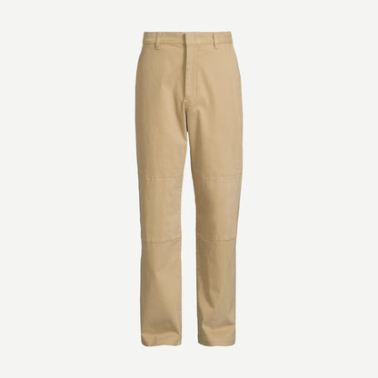 Peached Cotton Henry Pant - Mustard - Galvanic.co