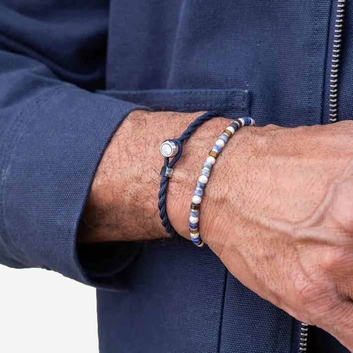 Colorful PH Easy Ed bracelet by Pig & Hen featuring vibrant beads and adjustable design, available in multiple colors.