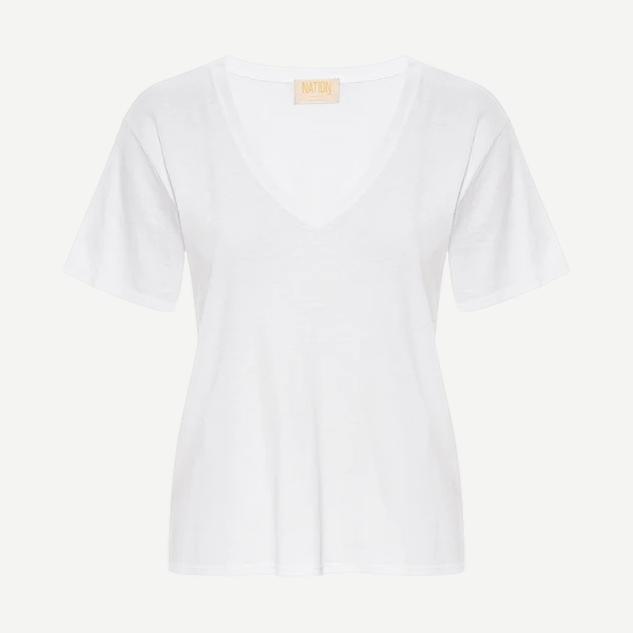 Phoenix Oversized V - White - Galvanic.co