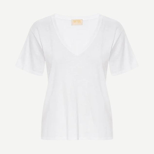 Phoenix Oversized V - White - Galvanic.co