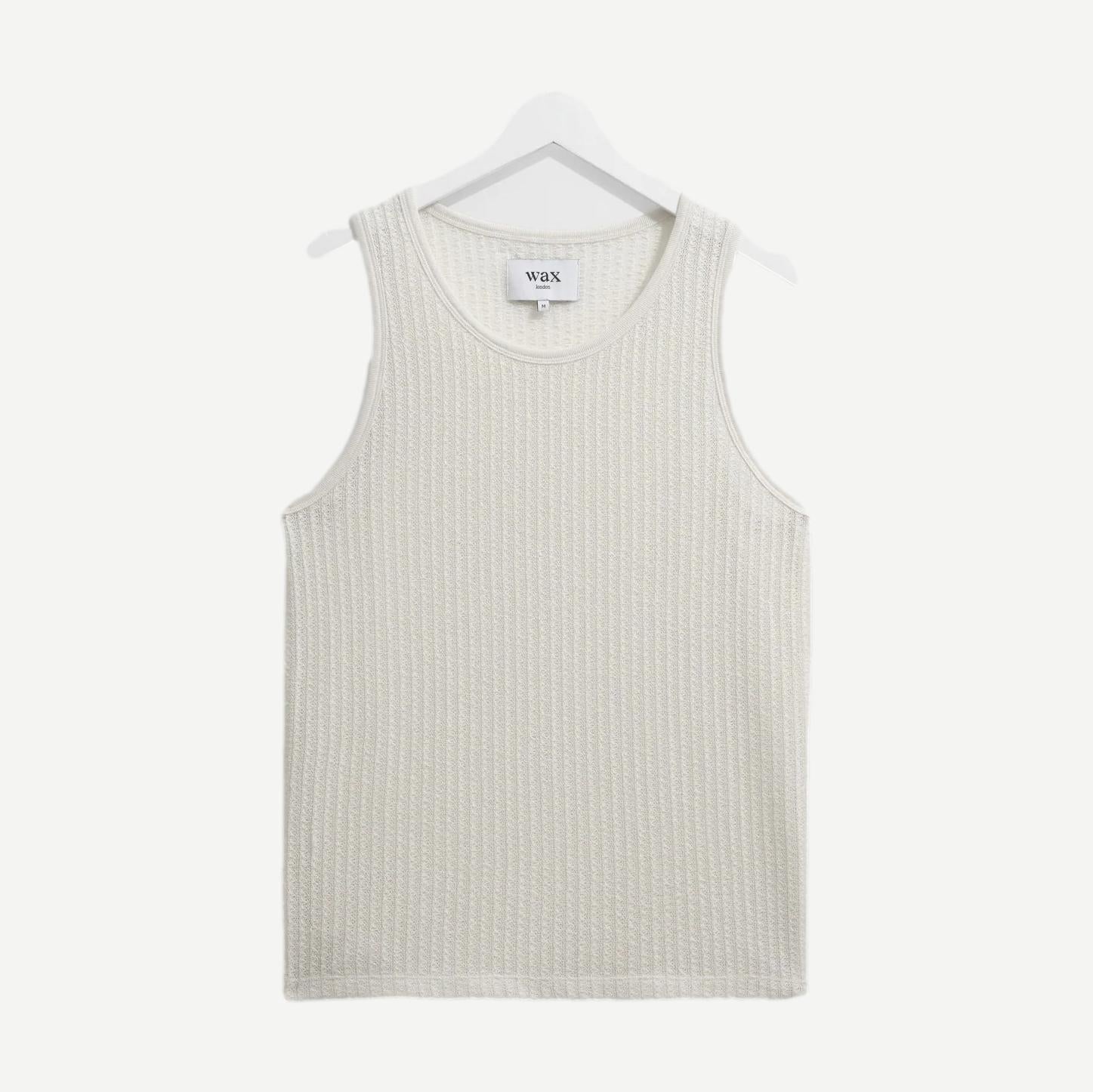 Prim Vest Jersey Lace - Ecru - Galvanic.co
