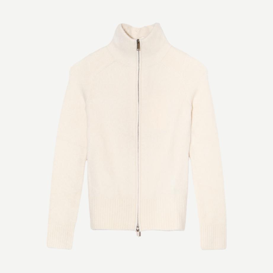 Prunella Cardigan - Ecru - Galvanic.co