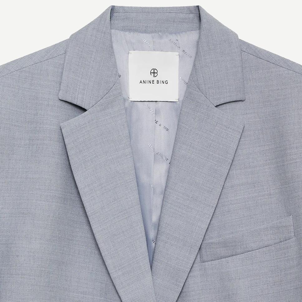 Quinn Blazer - Steel Blue - Galvanic.co