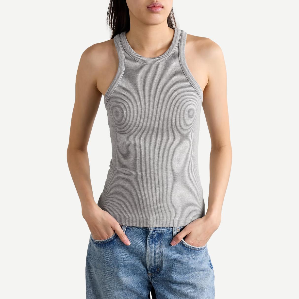 Rayne Tank - Grey Heather - Galvanic.co