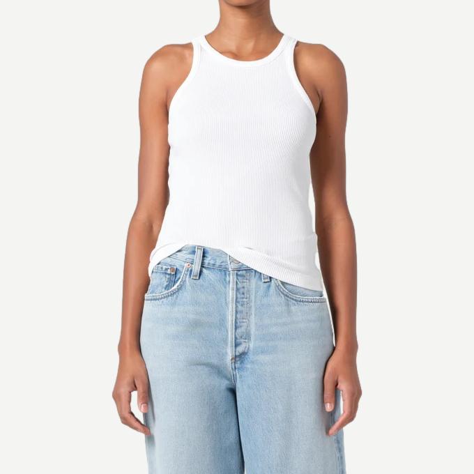 Rayne Tank - White - Galvanic.co