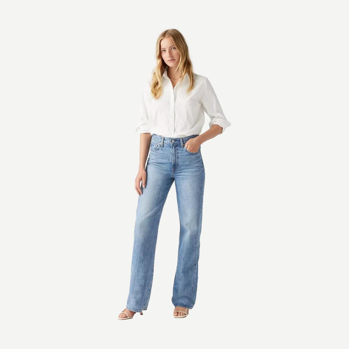 Ribcage Wide Leg Jean - Not The Same - Galvanic.co