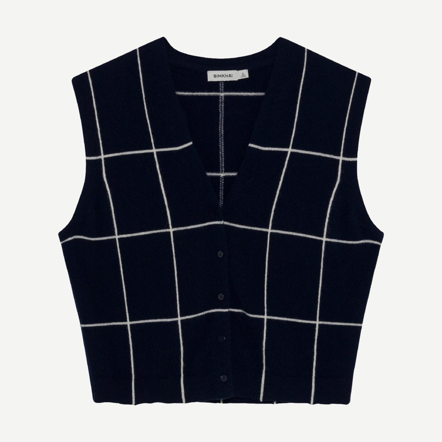 Rozzi Vest - Midnight Plaid - Galvanic.co