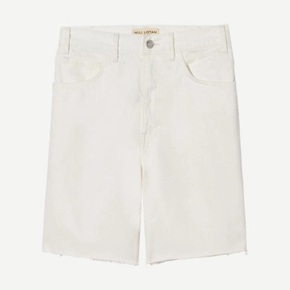 Russel Denim Short - Cream - Galvanic.co