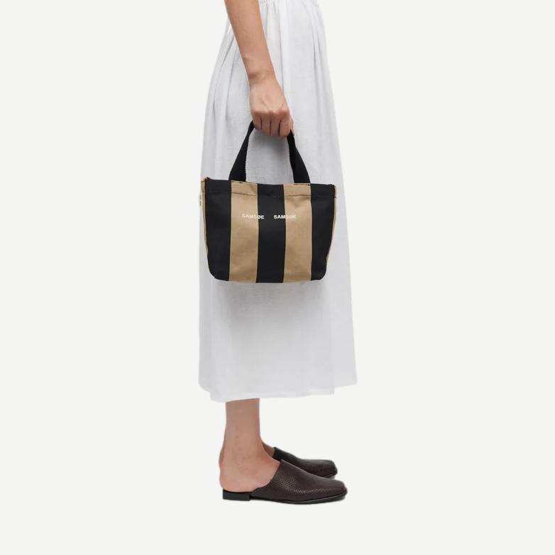 Safrinka Shopper Mini - Black Greige St. - Galvanic.co