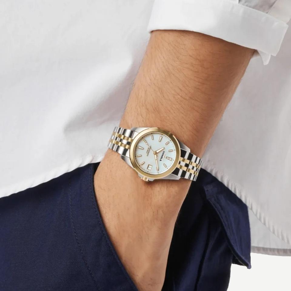 Monster 36mm Circadian Silver/Gold - White MOP