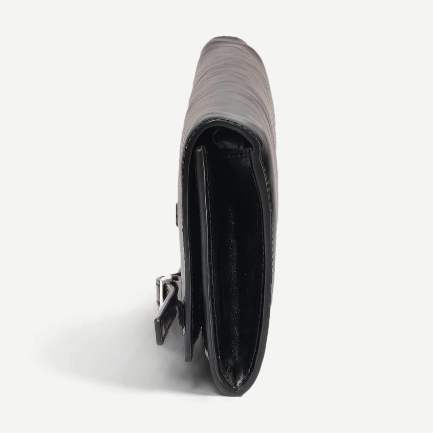 River East West Moto Clutch - Black