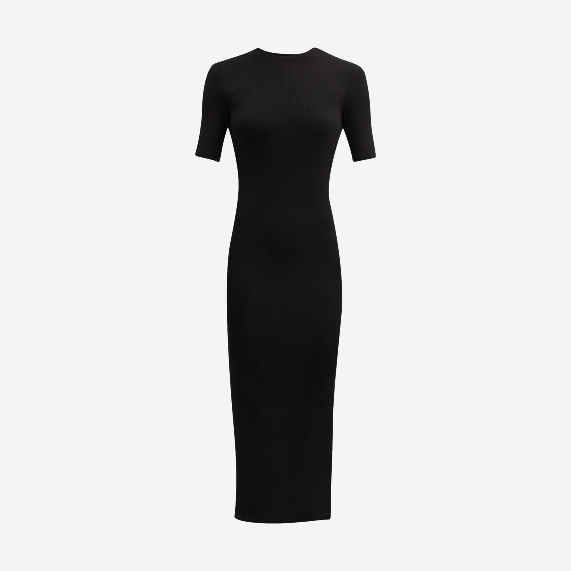 asymmetrical midi dress with sleeves Long sleeve midi dress with asymmetrical skirt