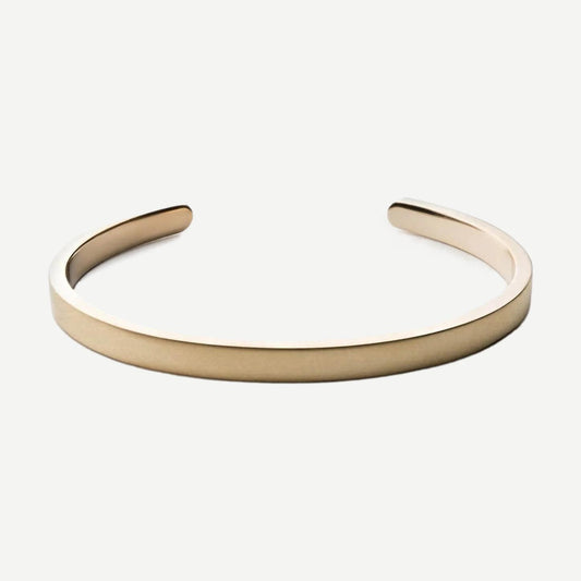 Singular Cuff - Matte Brass - Galvanic.co