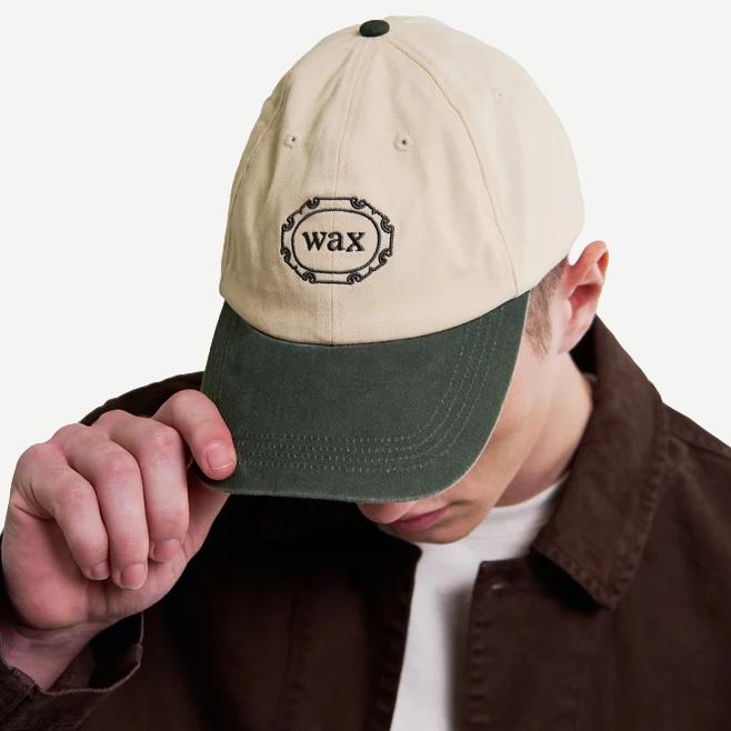 Sports Cap Multi Cotton - Ecru / Khaki - Galvanic.co