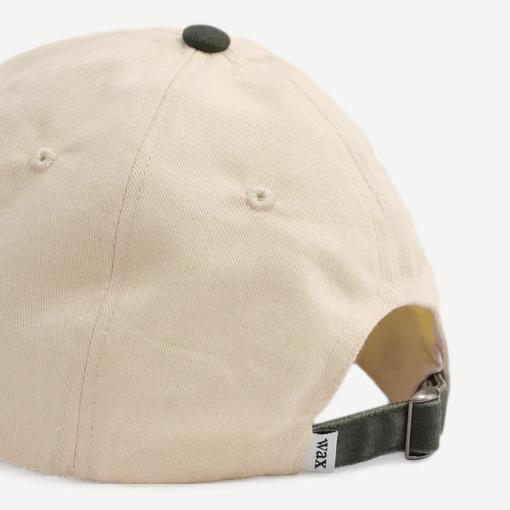Sports Cap Multi Cotton - Ecru / Khaki - Galvanic.co