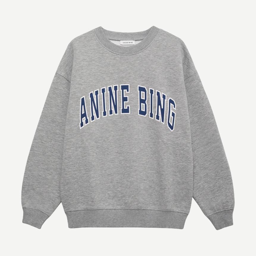 Spencer Sweatshirt - Heather Grey/Navy - Galvanic.co