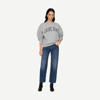 Spencer Sweatshirt - Heather Grey/Navy - Galvanic.co