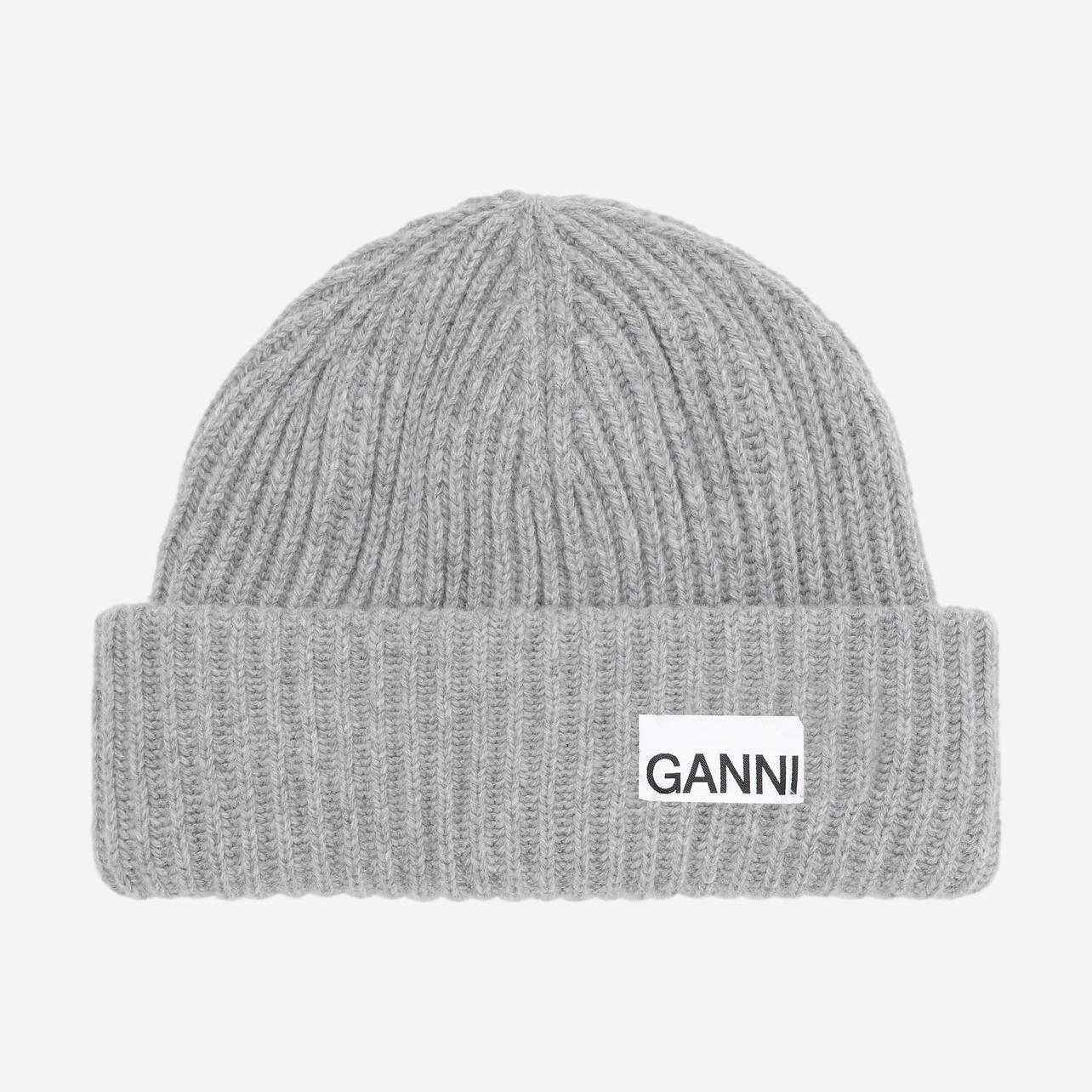 帽子 GANNI Structured Rib Beanie Structured Rib Beanie (more colors available) – Galvanic.co