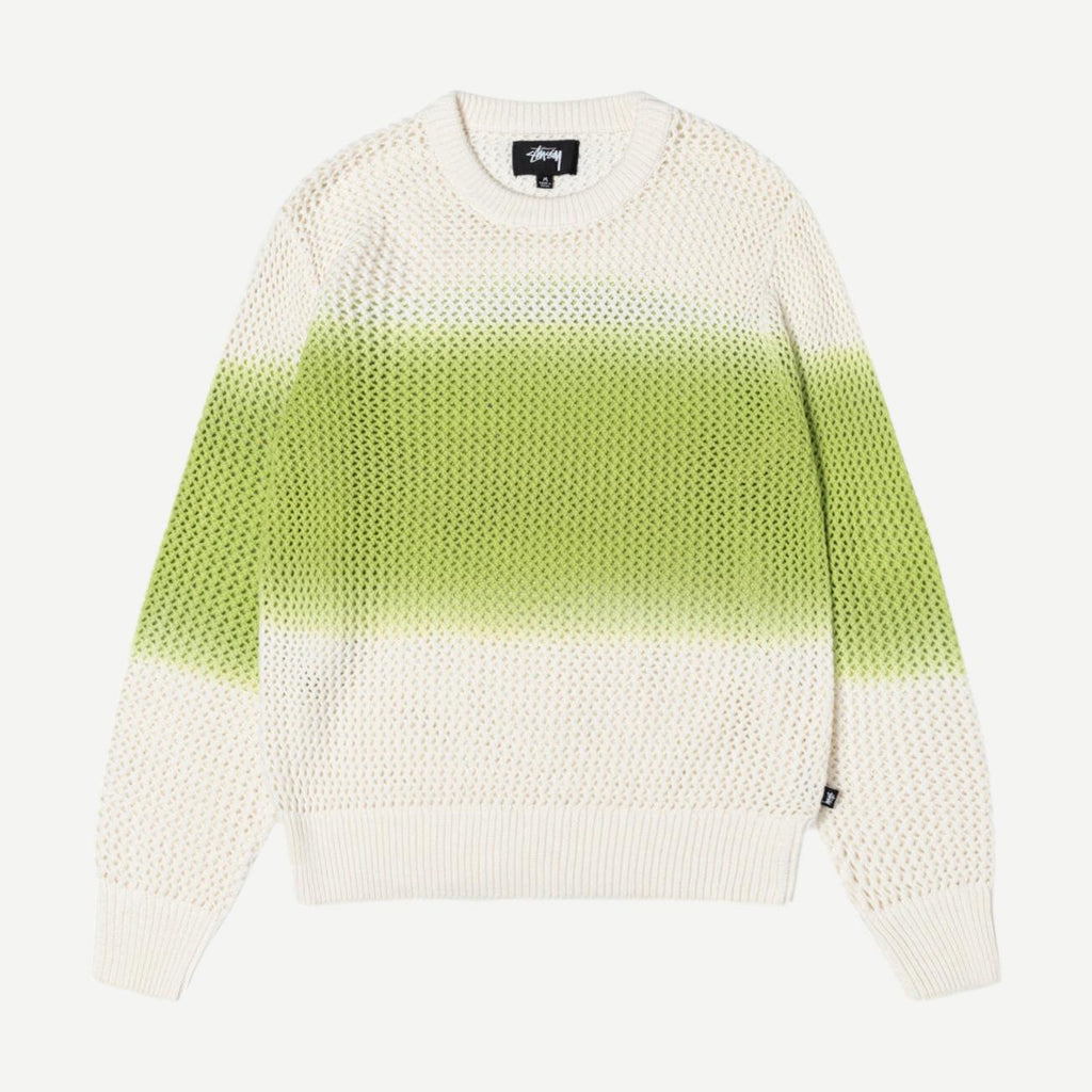 Pig. Dyed Loose Gauge Sweater - Bright Green - Galvanic.co