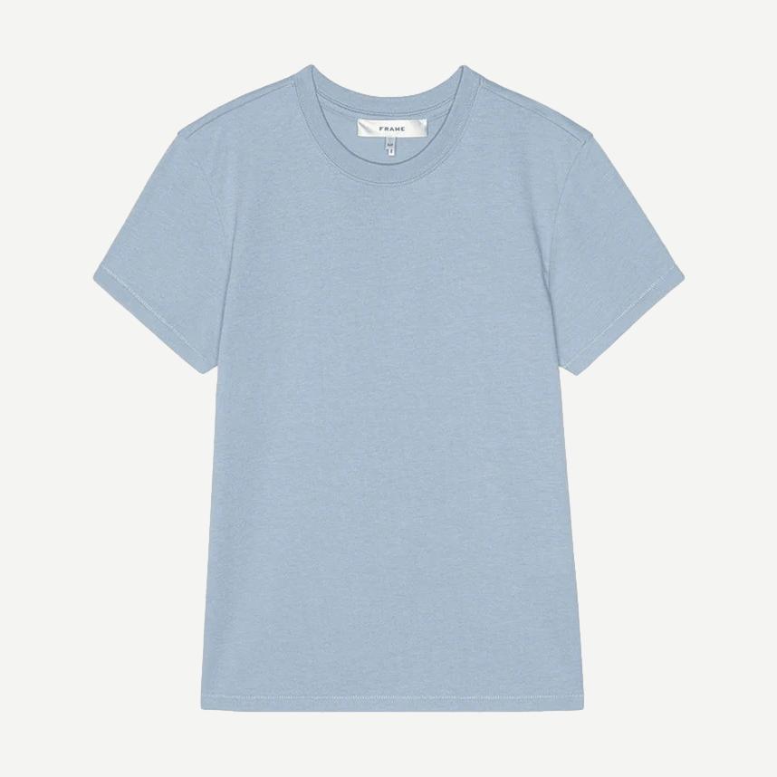 The Vintage Baby Tee - Powder Blue - Galvanic.co
