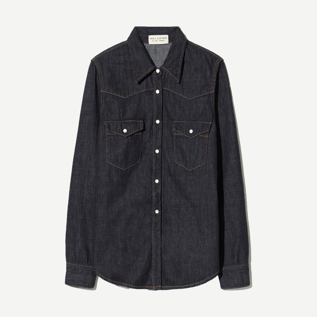 Travis Shirt - Indigo Rinse - Galvanic.co