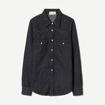 Travis Shirt - Indigo Rinse - Galvanic.co