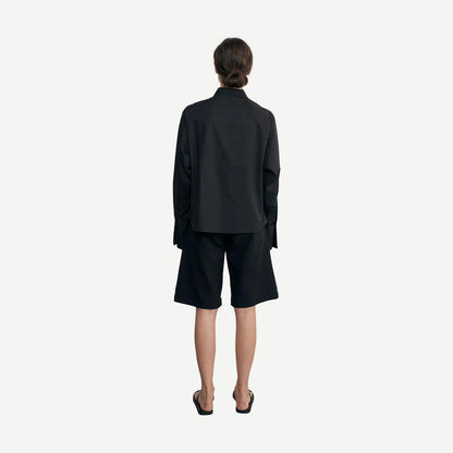 Twill Bermuda Short - Black - Galvanic.co