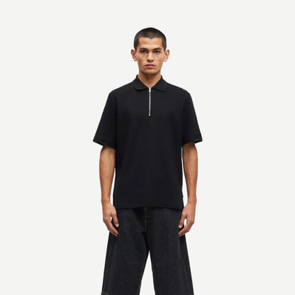 Samac HZ Polo - Black - Galvanic.co