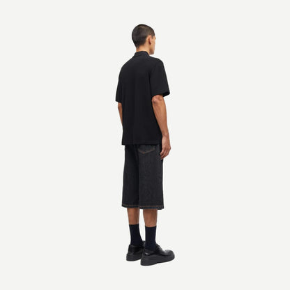 Samac HZ Polo - Black - Galvanic.co