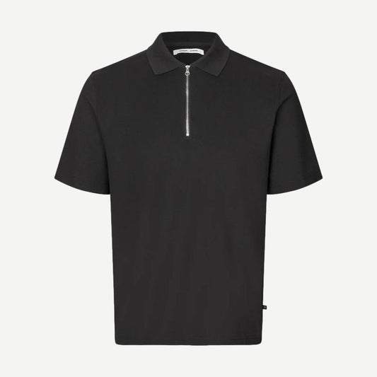 Samac HZ Polo - Black - Galvanic.co