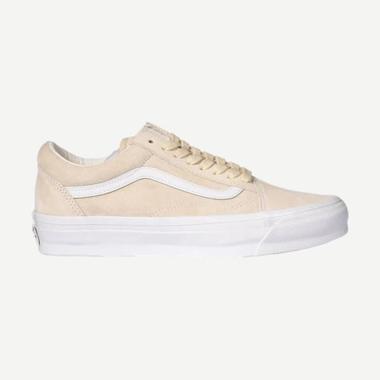LX Old Skool - Pig Suede Creme Brule - Galvanic.co