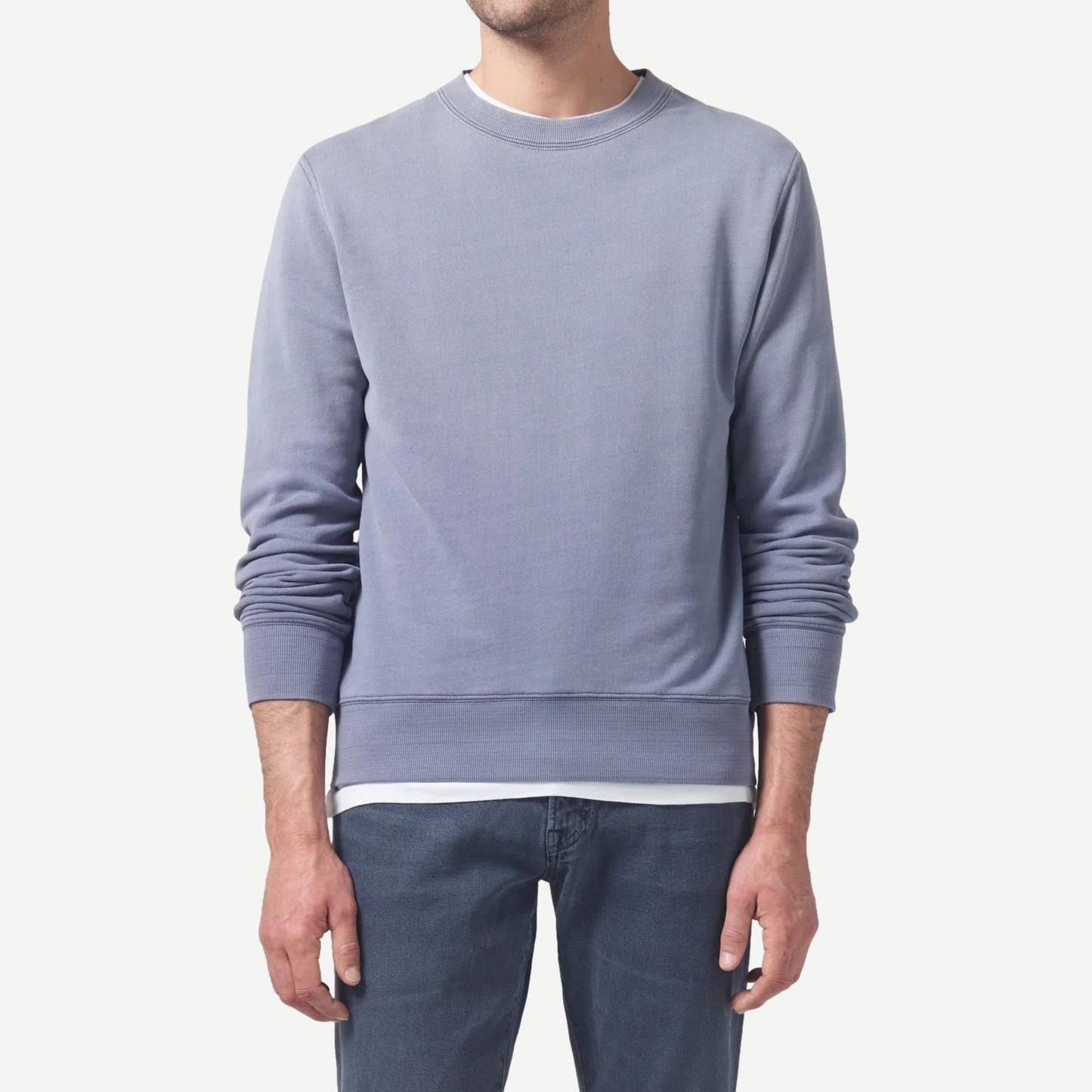 Vintage Crewneck Sweatshirt - Vintage Indigo - Galvanic.co