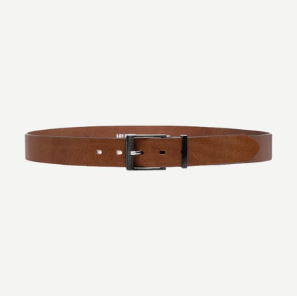 Walker Leather Belt - Dark Brown - Galvanic.co