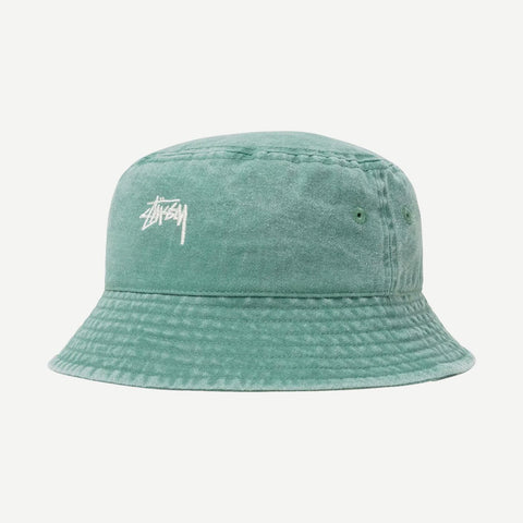 Washed Stock Bucket Hat - Teal - Galvanic.co
