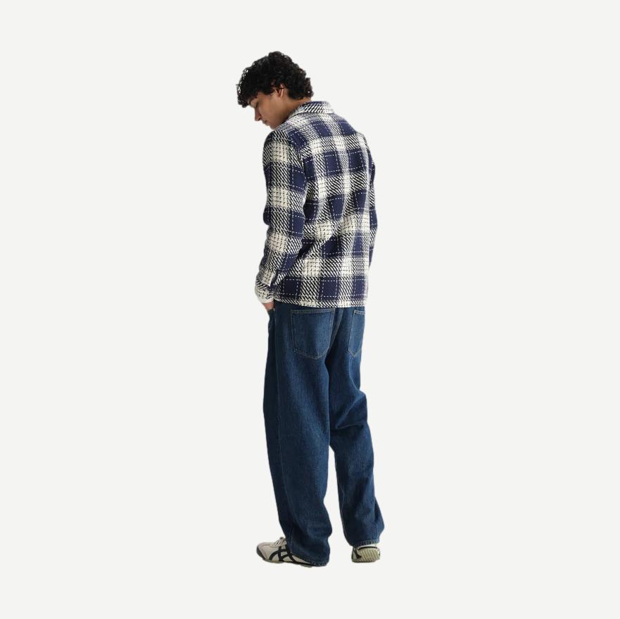 Whiting Overshirt Marine Beatnik - Marine - Galvanic.co