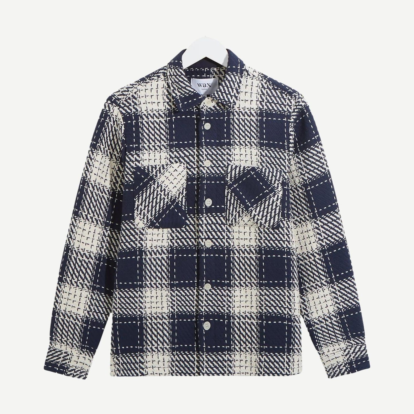 Whiting Overshirt Marine Beatnik - Marine - Galvanic.co