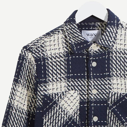 Whiting Overshirt Marine Beatnik - Marine - Galvanic.co