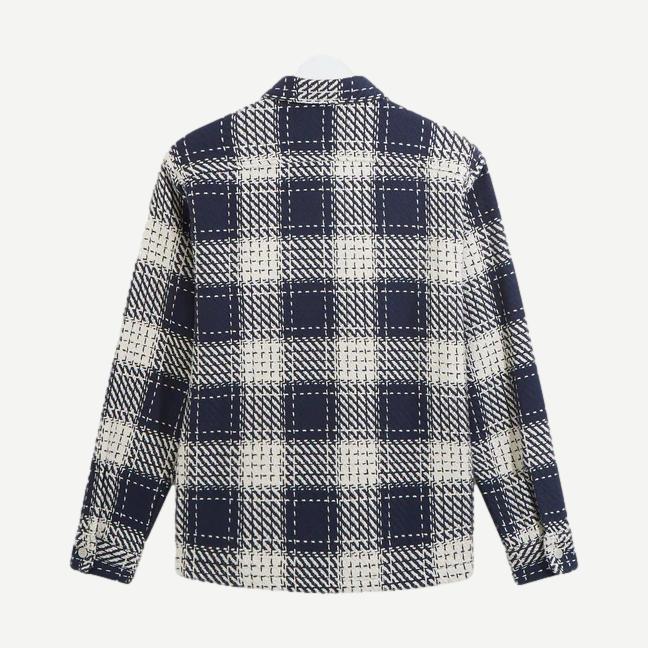 Whiting Overshirt Marine Beatnik - Marine - Galvanic.co