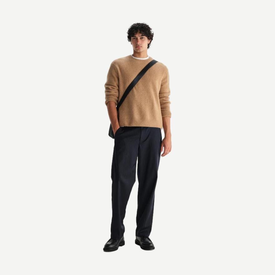 Wilde Crew Fluffy Wool Blend - Camel - Galvanic.co