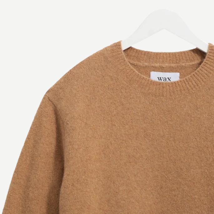Wilde Crew Fluffy Wool Blend - Camel - Galvanic.co