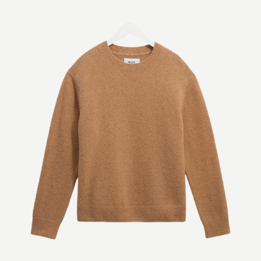 Wilde Crew Fluffy Wool Blend - Camel - Galvanic.co
