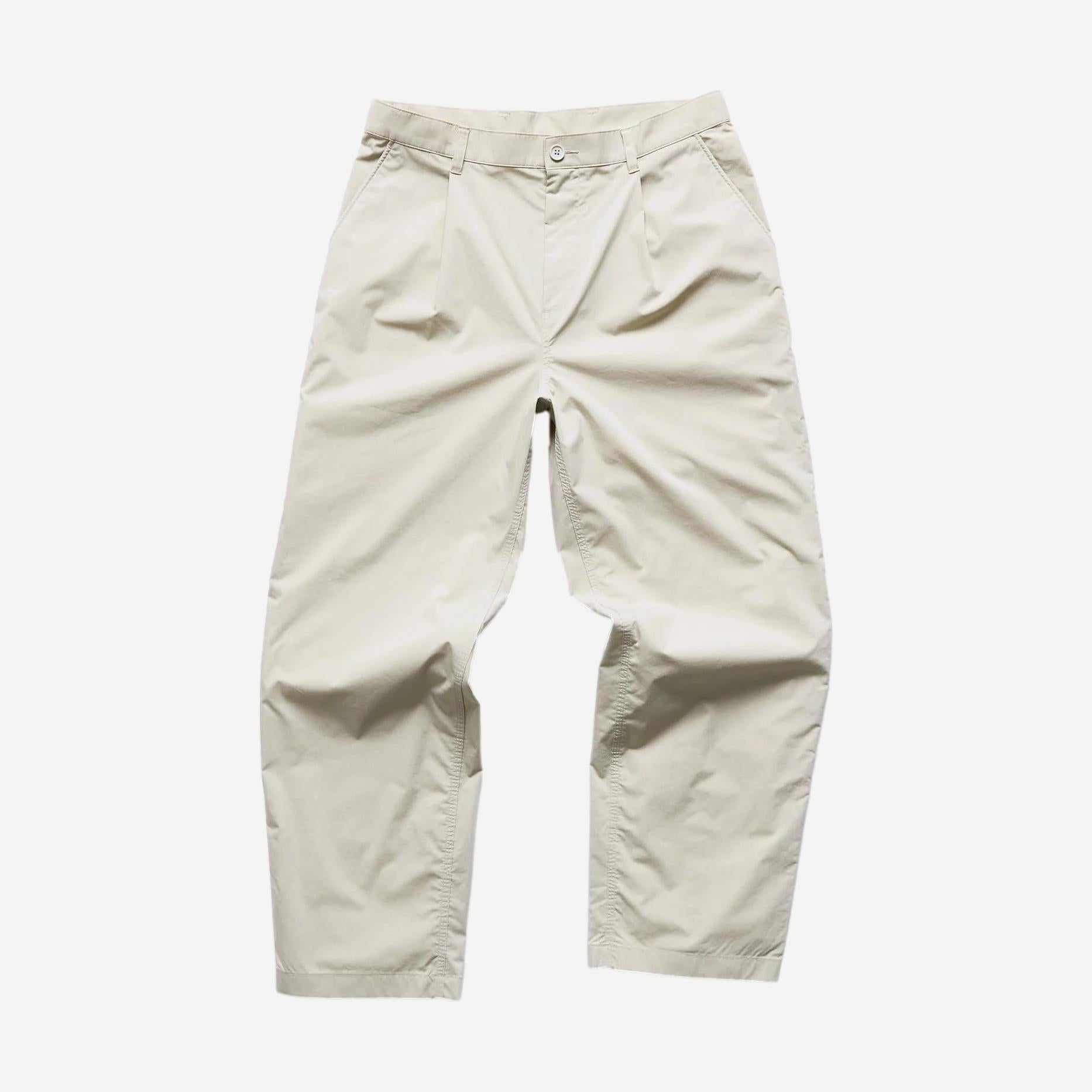 Woven Solotex Cotton Sophomore Pant - Dove - Galvanic.co